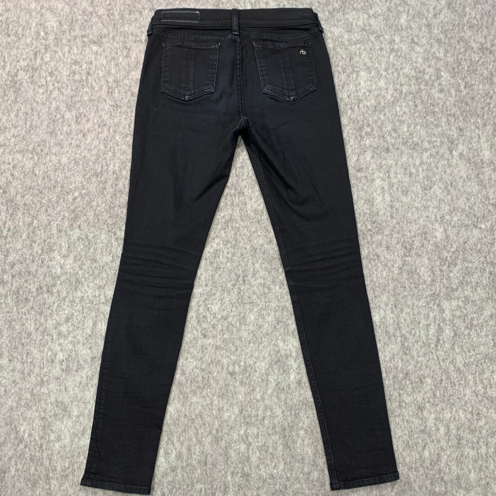 Rag & Bone Women's MID-RISE SKINNY Jeans W1502K50 in Coal - Size 27x29